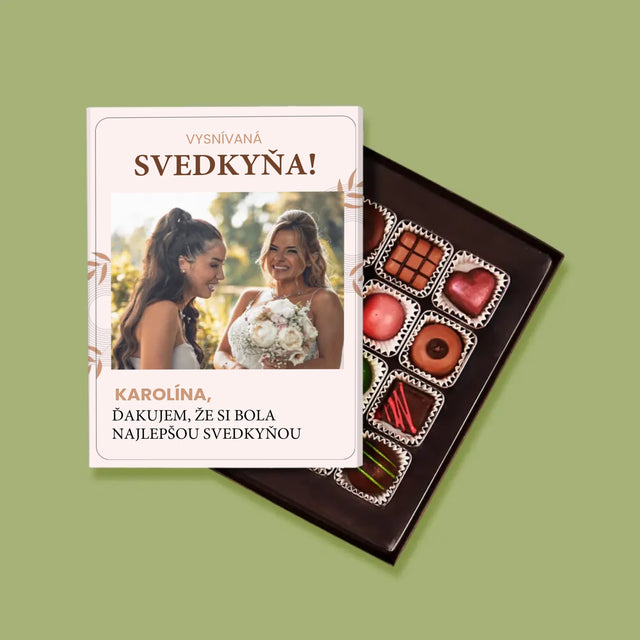 Fotografia A Podpis: Vysnívaná Svedkyňa - Pralinky