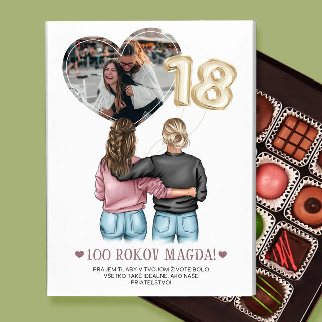Tvorenie Postavy: Priateľky 18. Narodeniny - Pralinky