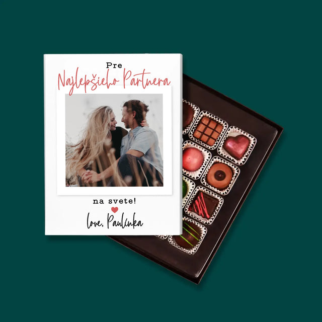 Fotografia A Podpis: Pre Najlepšieho Partnera - Pralinky