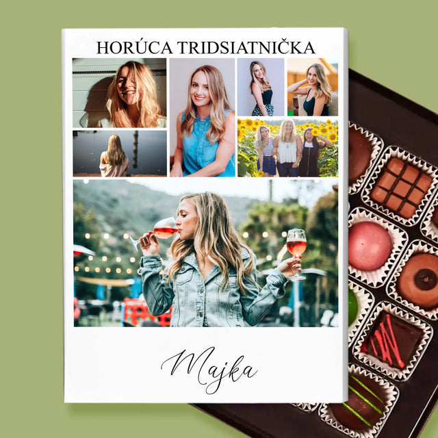 Fotokoláž: Horúca Tridsiatnička - Pralinky