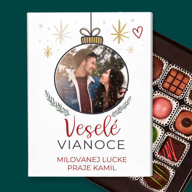 Fotografia A Podpis: Veselé Vianoce Guľa - Pralinky