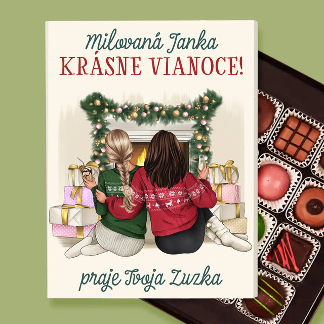 Tvorenie Postavy: Vianočné Kamarátky - Pralinky