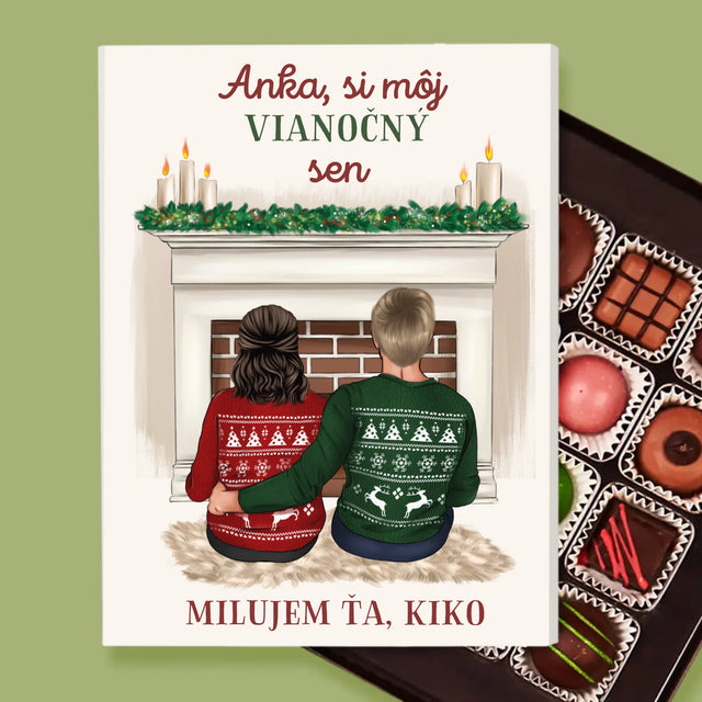 Tvorenie Postavy: Vianočný Pár - Pralinky