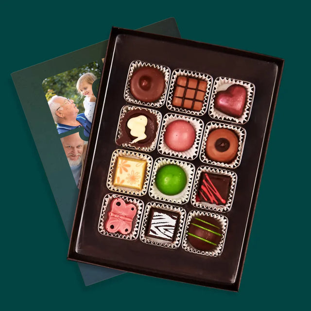 Fotokoláž: Puzzle Fotografie Pre Dedka - Pralinky