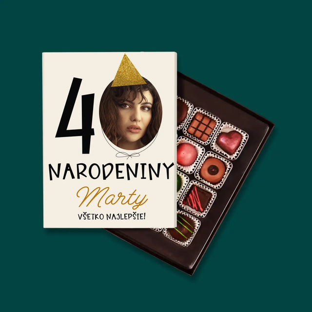 Fotografia A Podpis: 40. Narodeniny Čiapka - Pralinky