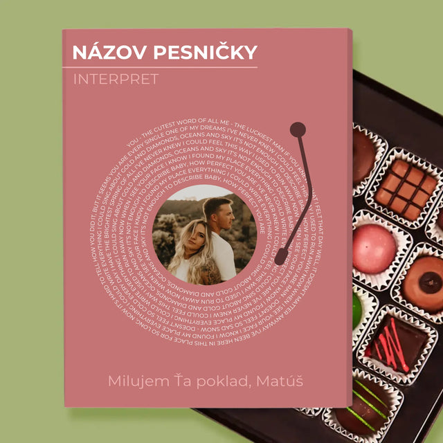 Fotografia A Podpis: Naša Pesnička Vinylová Platňa - Pralinky