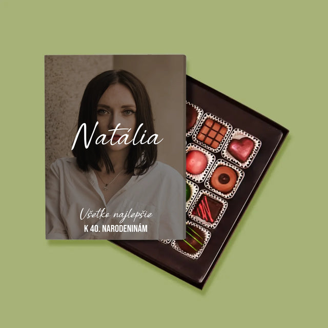 Fotografia A Podpis: Všetko Najlepšie K 40. Narodeninám - Pralinky