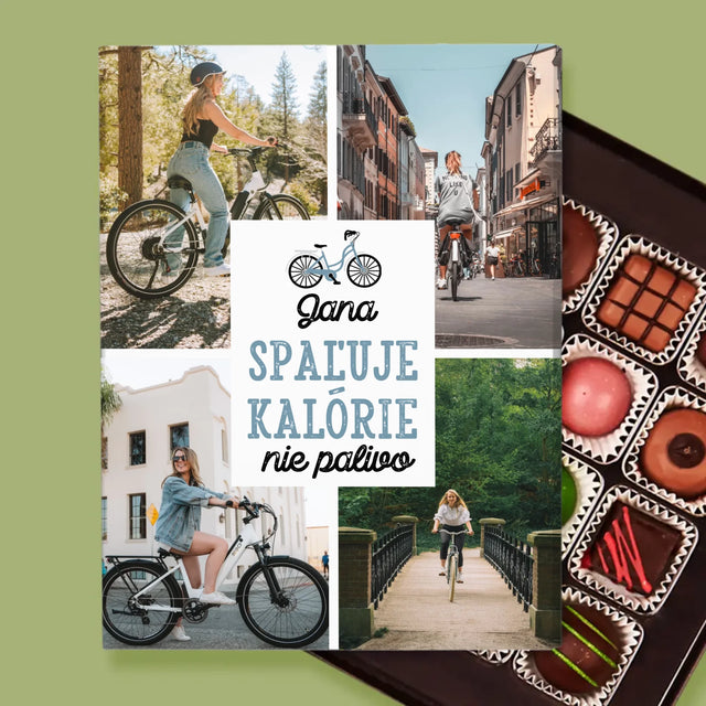 Fotokoláž: Spaľuje Kalórie, Nie Palivo - Pralinky