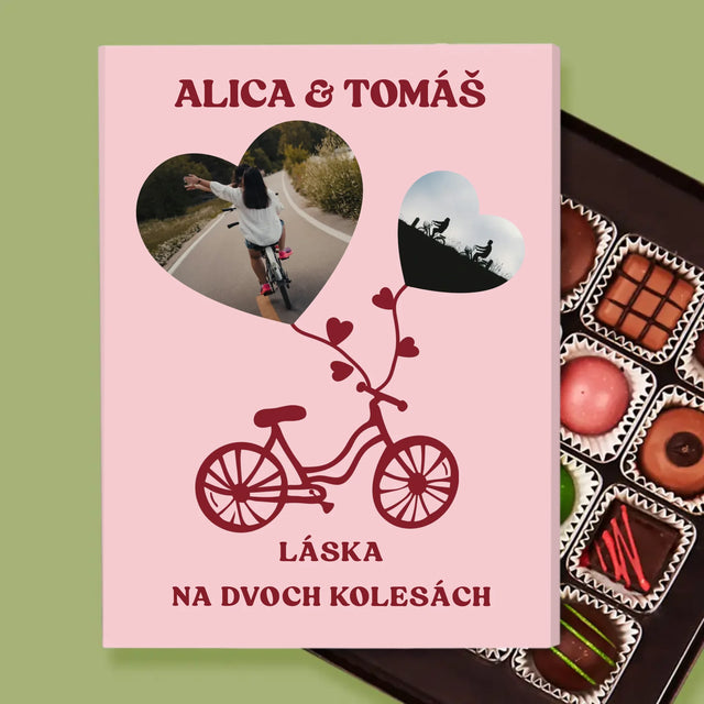 Fotokoláž: Láska Na Dvoch Kolesách - Pralinky
