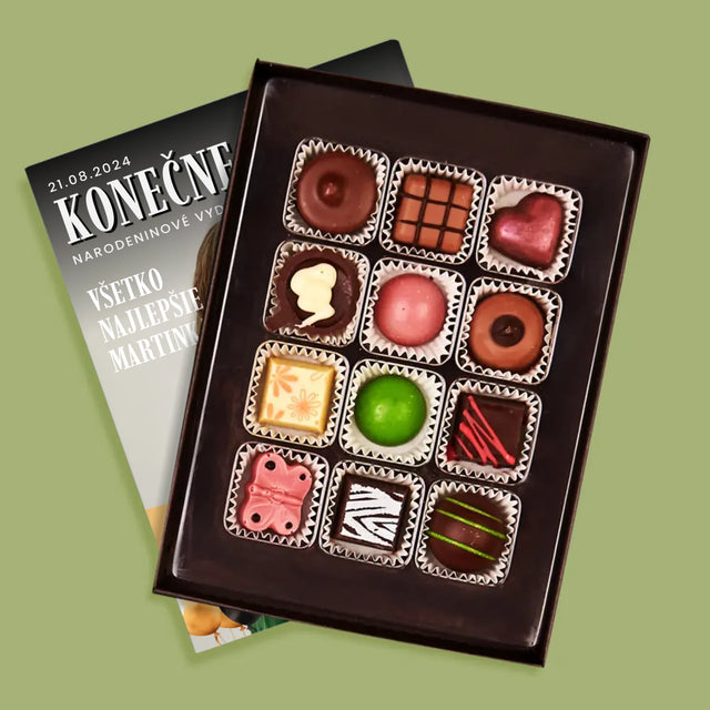 Obálka Časopisu: Konečne 50 - Pralinky