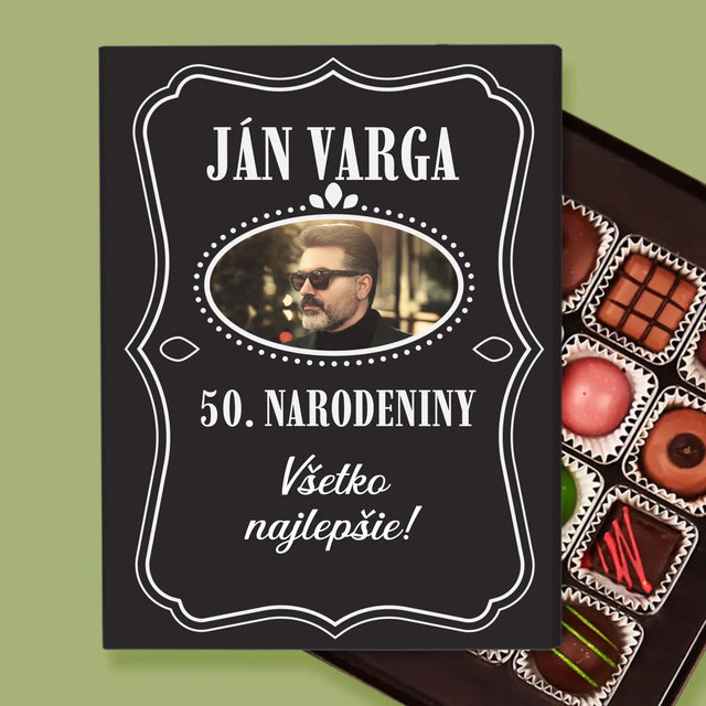 Fotografia A Podpis: 50. Narodeniny Všetko Najlepšie - Pralinky