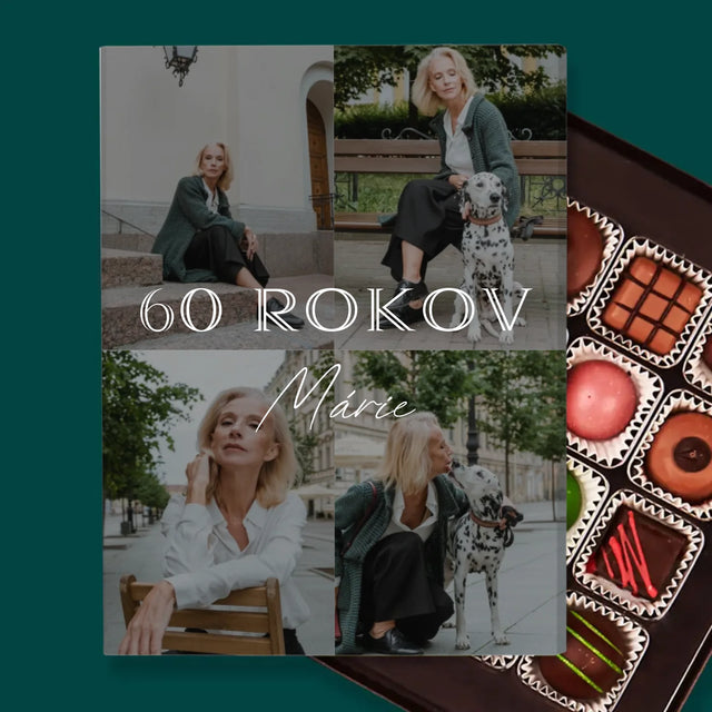 Fotokoláž: 60 Rokov Klasický - Pralinky