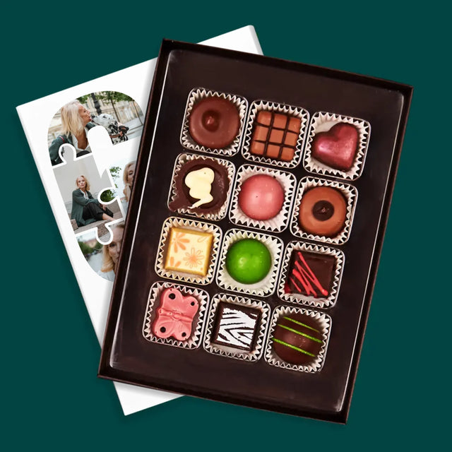 Tvar Z Fotografií: 60. Narodeniny Puzzle - Pralinky
