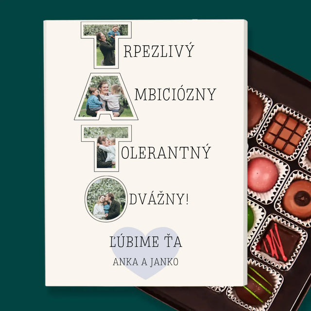 Slovo Z Fotografií: Prečo Ľúbim Ocka - Pralinky
