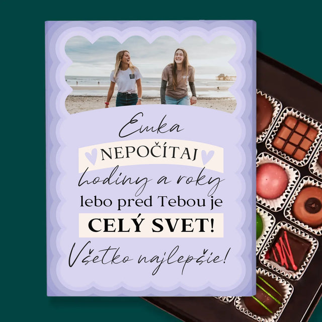 Fotografia A Podpis: Nepočítaj Hodiny A Roky - Pralinky