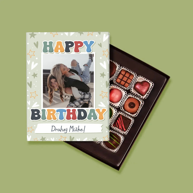 Fotografia A Podpis: Happy Birthday - Pralinky