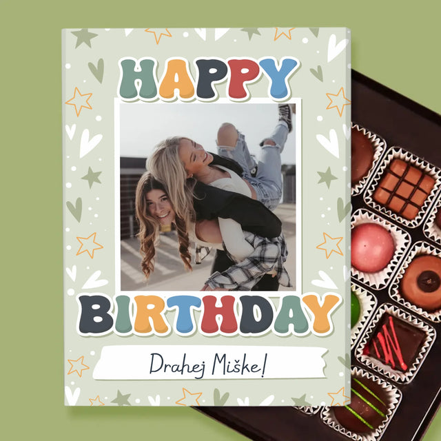 Fotografia A Podpis: Happy Birthday - Pralinky