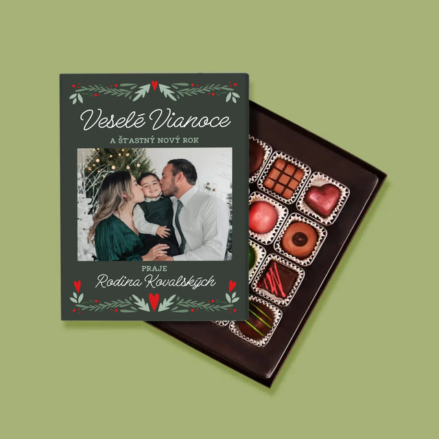 Fotografia A Podpis: Veselé Vianoce Elegant - Pralinky