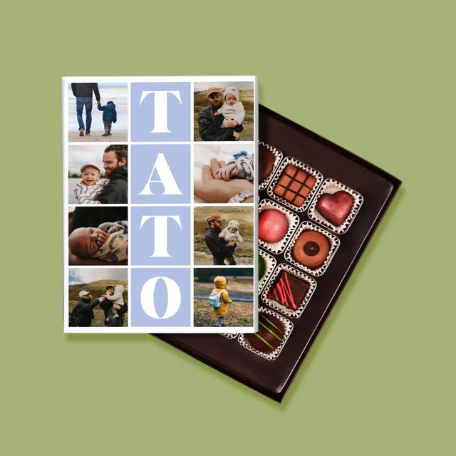Fotokoláž: Fotografie S Tatom - Pralinky