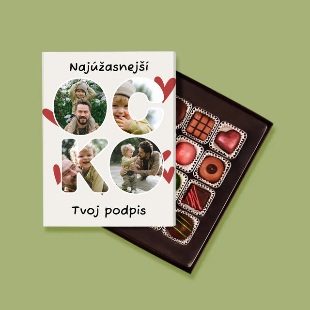 Slovo Z Fotografií: Najúžasnejší Ocko - Pralinky