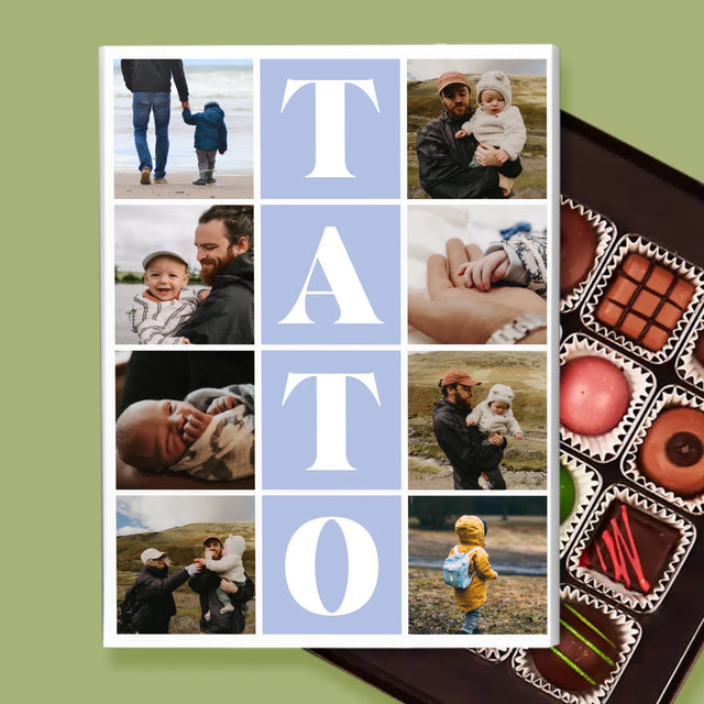 Fotokoláž: Fotografie S Tatom - Pralinky