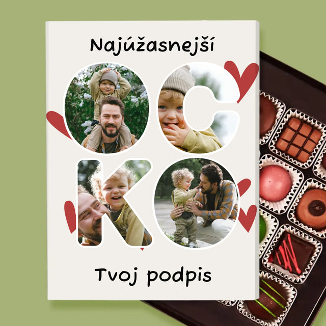 Slovo Z Fotografií: Najúžasnejší Ocko - Pralinky