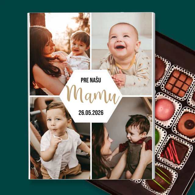 Fotokoláž: Pre Našu Mamu - Pralinky