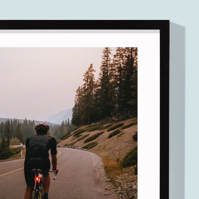 Fotografia A Podpis: Cyklista Definícia - Zarámováná Tlač 30X40 (Vertikálne)