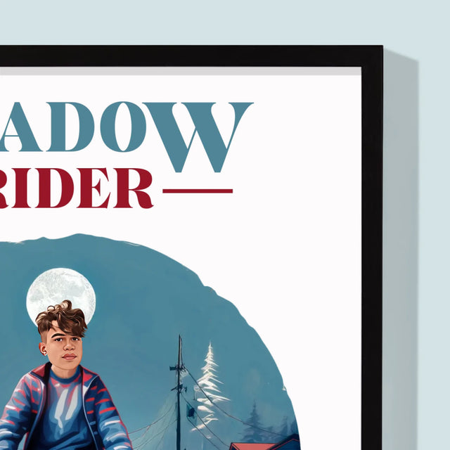 Tvoja Postava: Shadow Rider - Zarámováná Tlač 30X40 (Vertikálne)