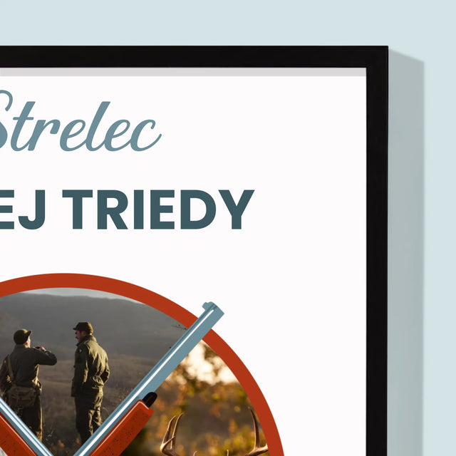 Fotokoláž: Strelec Prvej Triedy - Zarámováná Tlač 30X40 (Vertikálne)