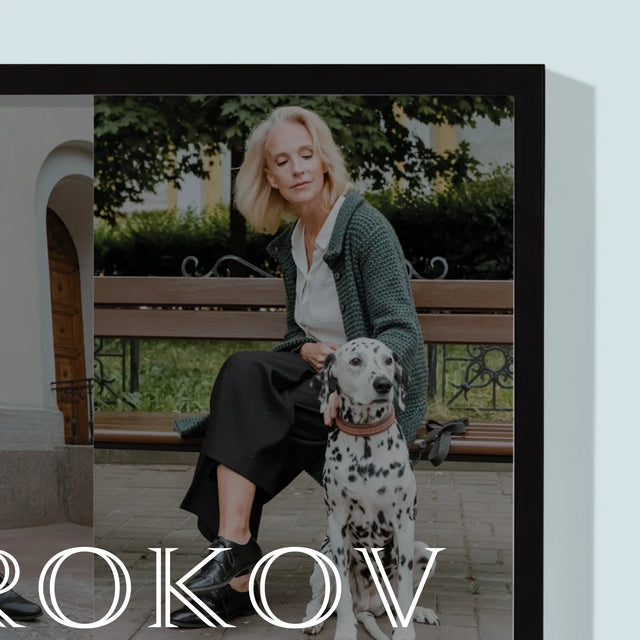 Fotokoláž: 60 Rokov Klasický - Zarámováná Tlač 30X40 (Vertikálne)
