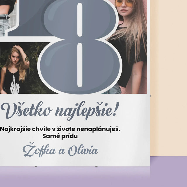Fotokoláž: 18 Najkrajšie Chvíle - Plagát