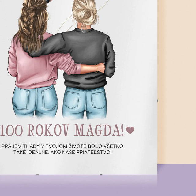 Tvorenie Postavy: Priateľky 18. Narodeniny - Plagát