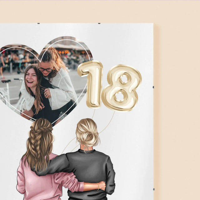 Tvorenie Postavy: Priateľky 18. Narodeniny - Plagát