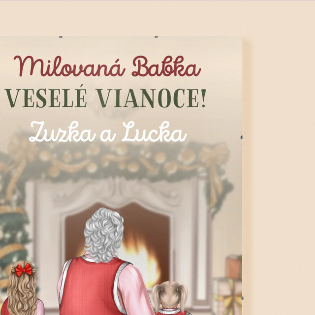 Tvorenie Postavy: Babka Veselé Vianoce - Plagát