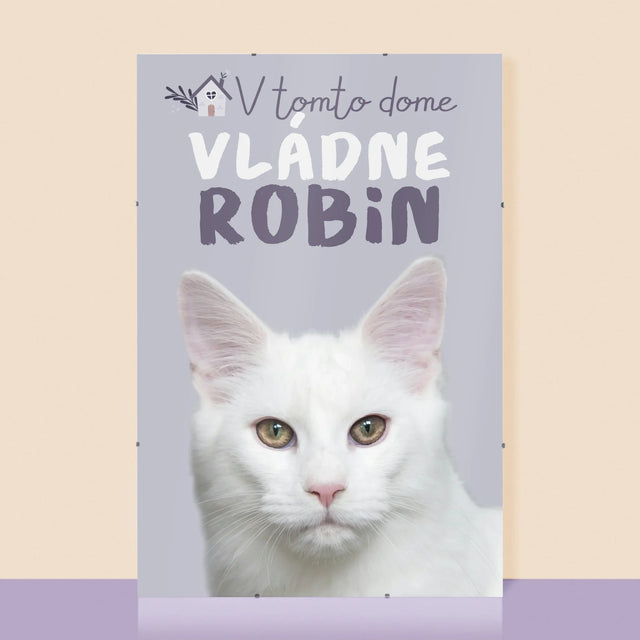 Fotografia A Podpis: V Tomto Dome Vládne Zviera - Plagát