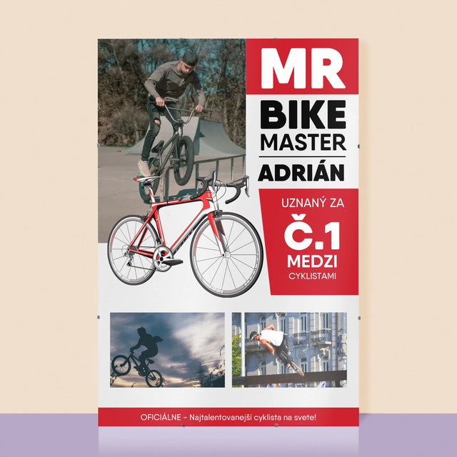 Obálka Časopisu: Mr Bike Master - Plagát
