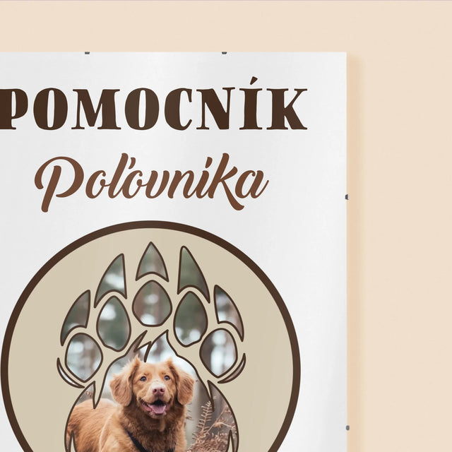 Tvar Z Fotografií: Pomocník Poľovníka - Plagát