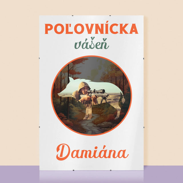 Fotografia A Podpis: Poľovnícka Vášeň - Plagát