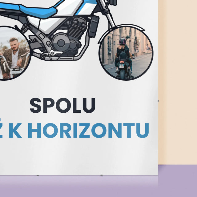 Fotokoláž: Spolu Až K Horizontu - Plagát