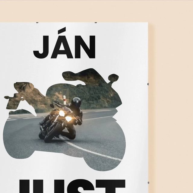 Tvar Z Fotografií: Just Ride - Plagát