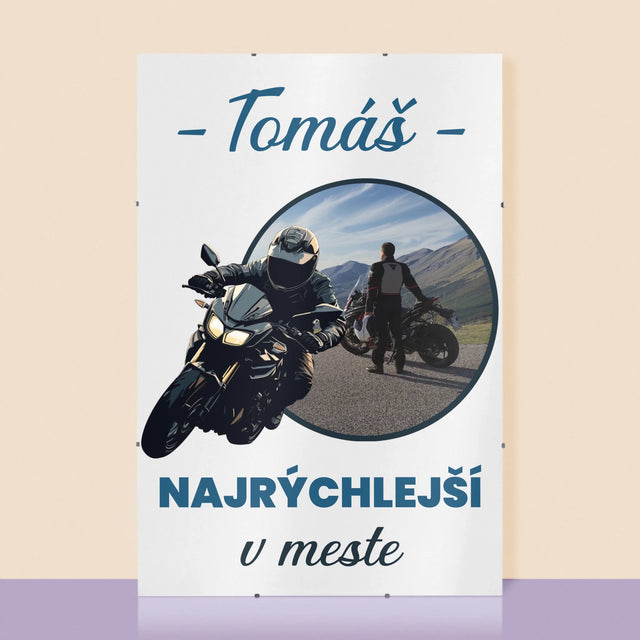 Fotografia A Podpis: Najrýchlejší V Meste - Plagát