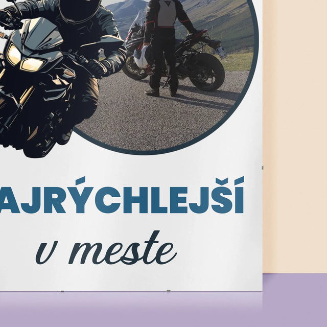 Fotografia A Podpis: Najrýchlejší V Meste - Plagát