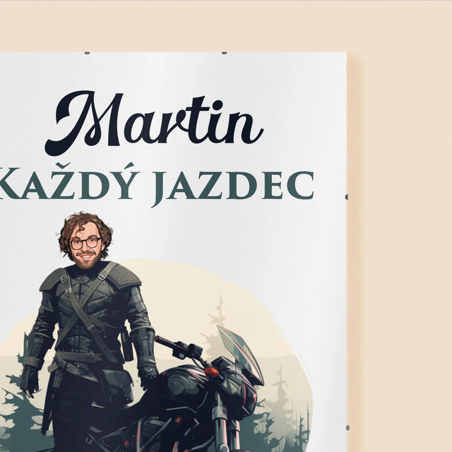 Tvoja Postava: Každý Jazdec - Plagát