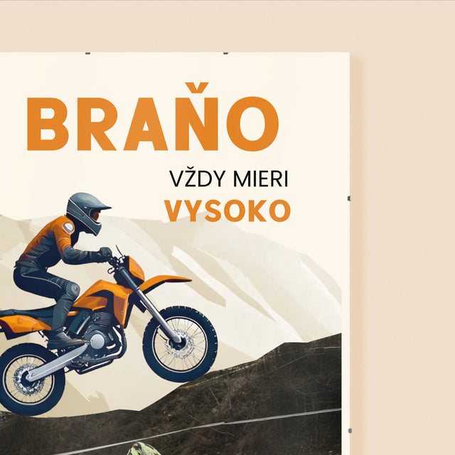 Fotografia A Podpis: Vždy Mieri Vysoko - Plagát