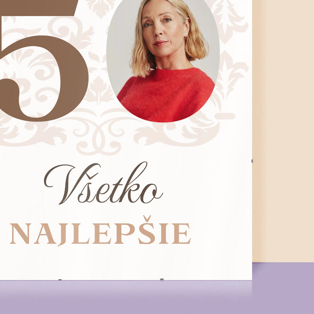 Fotografia A Podpis: Milovanej Mame K 50. Narodeninám - Plagát
