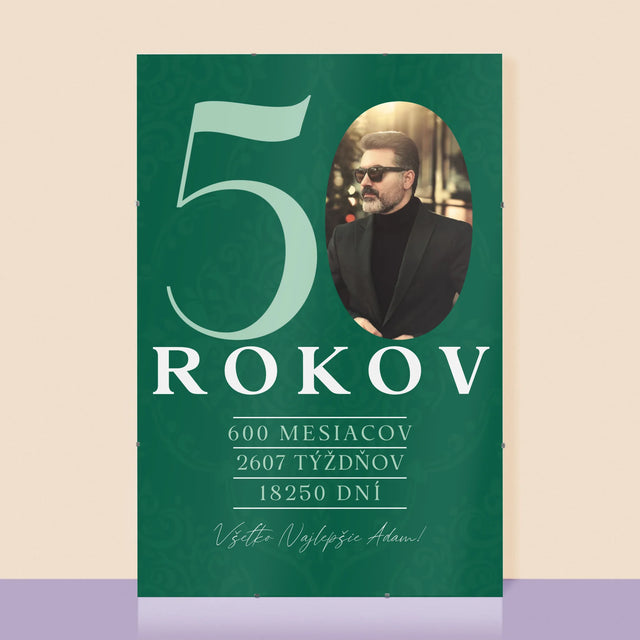 Fotografia A Podpis: 50 Rokov Odpočítavanie - Plagát