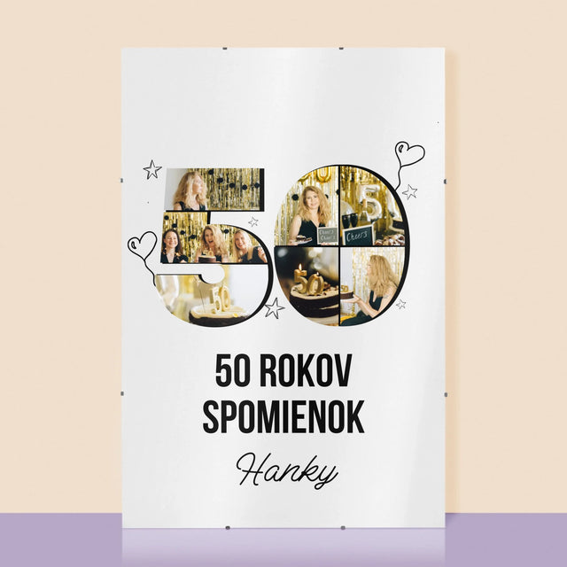 Tvar Z Fotografií: 50 Rokov Spomienok - Plagát