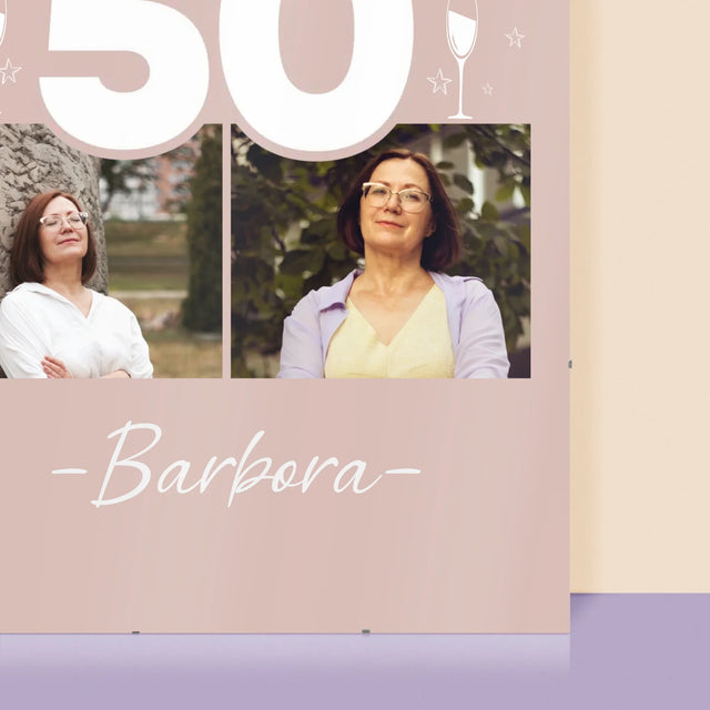 Fotokoláž: 50 Poháriky - Plagát