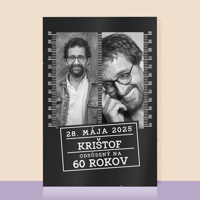 Fotokoláž: Odsúdený Na 60 Rokov - Plagát